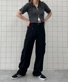 WEGO マルチポケットワイドカーゴパンツ