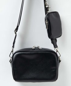 WEGO ポーチ付きスクエアショルダー