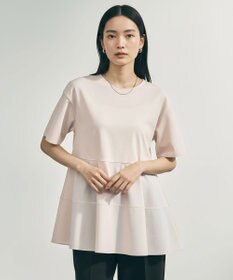 UNFILO 【VERY掲載】BEAUTY FORM-T コンビティアード Ｔシャツ