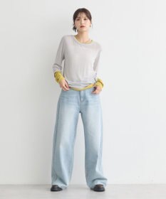 earth music&ecology レイヤードシアープルオーバー