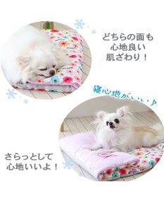 PET PARADISE ディズニー ミニーマウス 花柄 クール ロールマット (90×45cm)