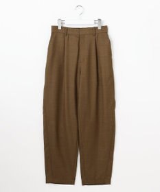 自由区 【SHIHOさん着用】デニムライクツイルカーブテーパード パンツ