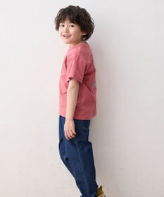 ANY KIDS バックプリント 半袖Tシャツ