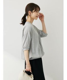 Green Parks ワッフル布帛ドッキングプルオーバー