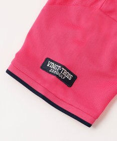 23区GOLF 【WOMEN】ポリエステルカノコ 半袖ポロシャツ