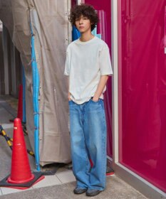 WEGO 【ユニセックス着用ITEM/綿100%/XSSMLサイズ展開】リラックスフィットコットンT