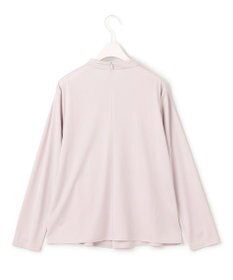 ICB L 【洗える】トリアセサテンスムース ボウタイ風プルオーバー