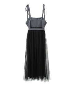 Green Parks ・ＥＬＥＮＣＡＲＥ　ＤＵＥ　チュールドッキングワンピ