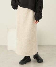 earth music&ecology ラメニットナロースカート