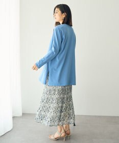 YECCA VECCA スリットミドル丈カーディガン