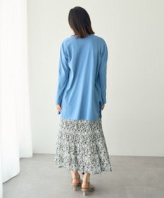 YECCA VECCA スリットミドル丈カーディガン