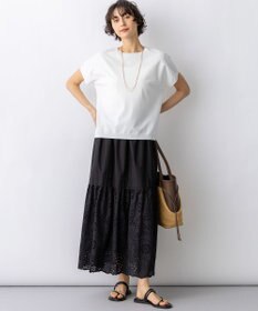 23区 【先行予約】レーヨンポリエステルストレッチ プルオーバー ニット