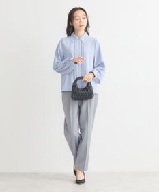 earth music&ecology 刺繍襟ブラウス