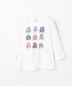 組曲 KIDS 【80-100㎝】アラカルトドッグ Tシャツ