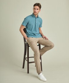 GOTAIRIKU ロングセラー【洗える/折り目加工/シワになりにくい/ウエストアジャスター】ウォッシャブル サマーウール100％パンツ_限定色(ノータック)23/24年モデル