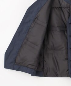 JOSEPH ABBOUD 【軽量/ダウンの吹き出しを防ぐキルトレスダウン】ADSインターレース ダウンベスト