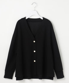 ANY SIS S カットジョーゼット カーディガン