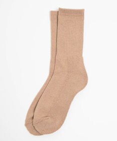 WEGO 底パイルカラーリブソックス