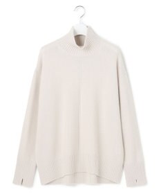 ICB L 【新色追加】ソフトカシミヤミックス ハイネックニット