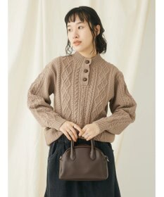 CRAFT STANDARD BOUTIQUE リサイクルポリエステルヘンリーネックプルオーバー