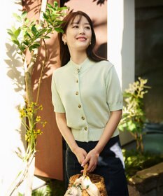 #Newans 〈花乃まりあさんコラボ〉コットンコードカーディガン