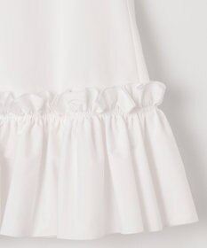 #Newans タックフリルヘムシャツ