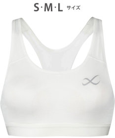CW-X 【WOMEN】 CW-X スポーツブラ【高校生対応】 ノンワイヤー スポーツゆれケアブラ 成長期のバストのユレ・ズレをおさえる 吸汗速乾・抗菌防臭性(本体) 部活 トレーニング ジョギング ガールズ HTY024 /ワコール