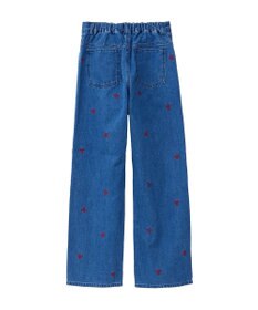 Green Parks ・Ｄｏｕｂｌｅ　Ｆｌａｇｓ　リボン刺繍ストレートデ