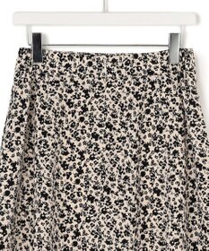 J.PRESS YORK STREET 【WOMEN】フラワープリント フレアスカート