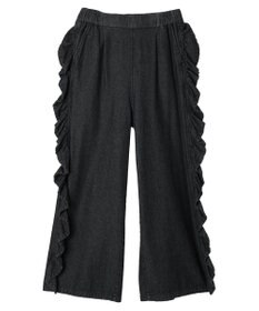 Green Parks ■ＥＳＣＡＲ　デニムサイドラッフルパンツ