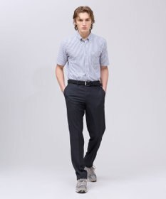 J.PRESS MEN 【吸水速乾 / 抗菌防臭 / 遮熱 / 防シワ】【J.PRESS OXFORD JERSEY】カノコインレイ半袖 シャツ / B.D.