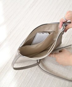 Hekhèr Le Style de Vie 新色追加【日本製】シュリンクレザー スクエアショルダーバッグ