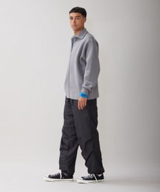 UNFILO MENS 【男女兼用/新色追加】スウェットライク ジップ タートルネックニット [24年秋冬商品]