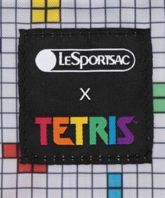 LeSportsac MICRO WEEKENDER CHARM/テトリスフォーリングブロックス/ピンク