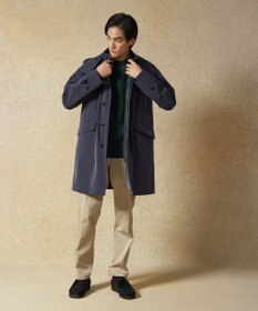 J.PRESS MEN 【Cash Lamb's Wool】ケーブルクルーネック ニット