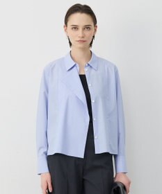 ICB 【先行予約】クリーンブロード ライダース風 クロップドシャツ