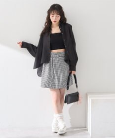 earth music&ecology ワイドシルエットシアーシャツ