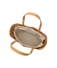 genten サスカットバスケット手提げバッグ＜LL＞