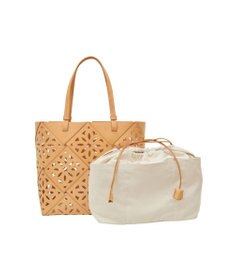 genten サスカットバスケット手提げバッグ＜LL＞