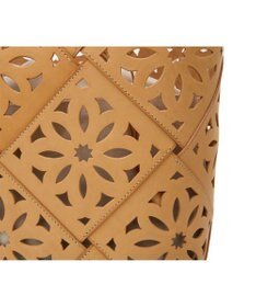 genten サスカットバスケット手提げバッグ＜LL＞