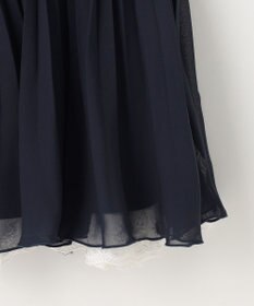 ANY KIDS シフォン プリーツ ワンピース