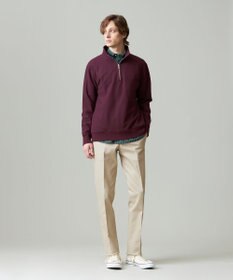 J.PRESS MEN 【J.PRESS PREMIUM JERSEY】ハーフジップ トレーナー