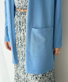 YECCA VECCA スリットミドル丈カーディガン