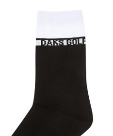 DAKS 【DAKS GOLF】ライン配色足首パイルソックス
