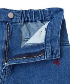 Green Parks ・Ｄｏｕｂｌｅ　Ｆｌａｇｓ　リボン刺繍ストレートデ