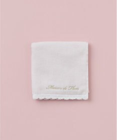 Maison de FLEUR アンダーレースタオルハンカチ