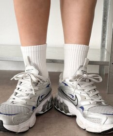 WEGO 手描き風刺繍アンクルパイルソックス