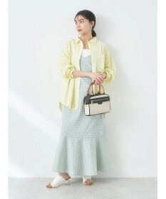 earth music&ecology チェックマーメイドキャミワンピース