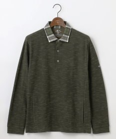 JOSEPH ABBOUD MOUNTAIN 【オーガニックコットン/JAPANファブリック】 スラブカノコ アウトドアポロ