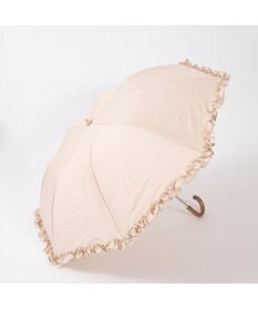 UNBILLION カシュネ cachenez / 【晴雨兼用】【日傘】 シャンプレーフリルトップレス折りたたみ傘